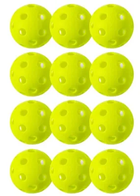 Franklin X-26 Pickleballs Indoor [Yellow]