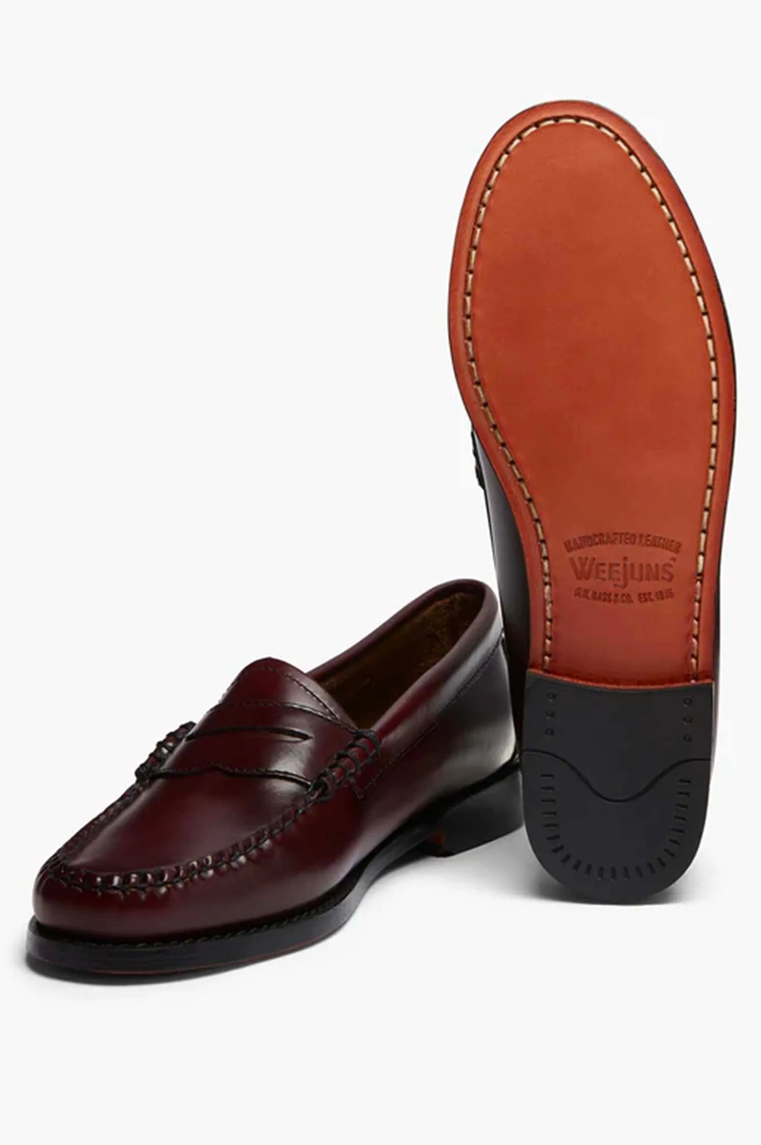 GH BASS PENNY LOAFERS BORDEAUX