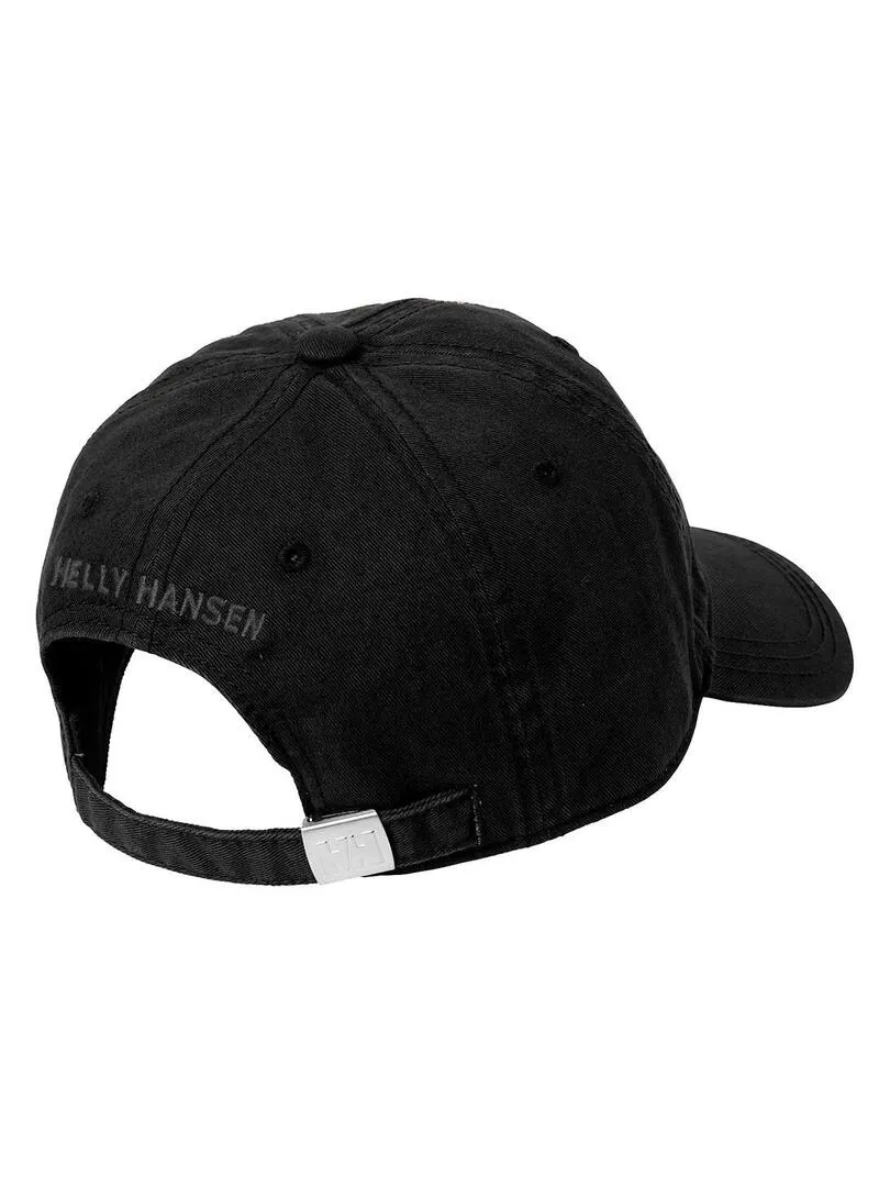 Gorra Unisex Helly Hansen Logo Negra