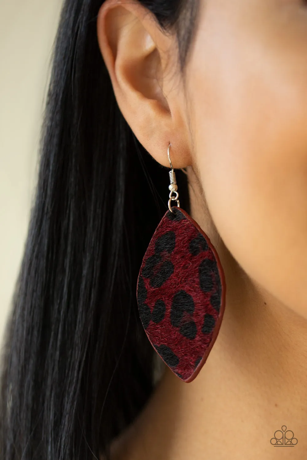 GRR-irl Power! Red-Earrings