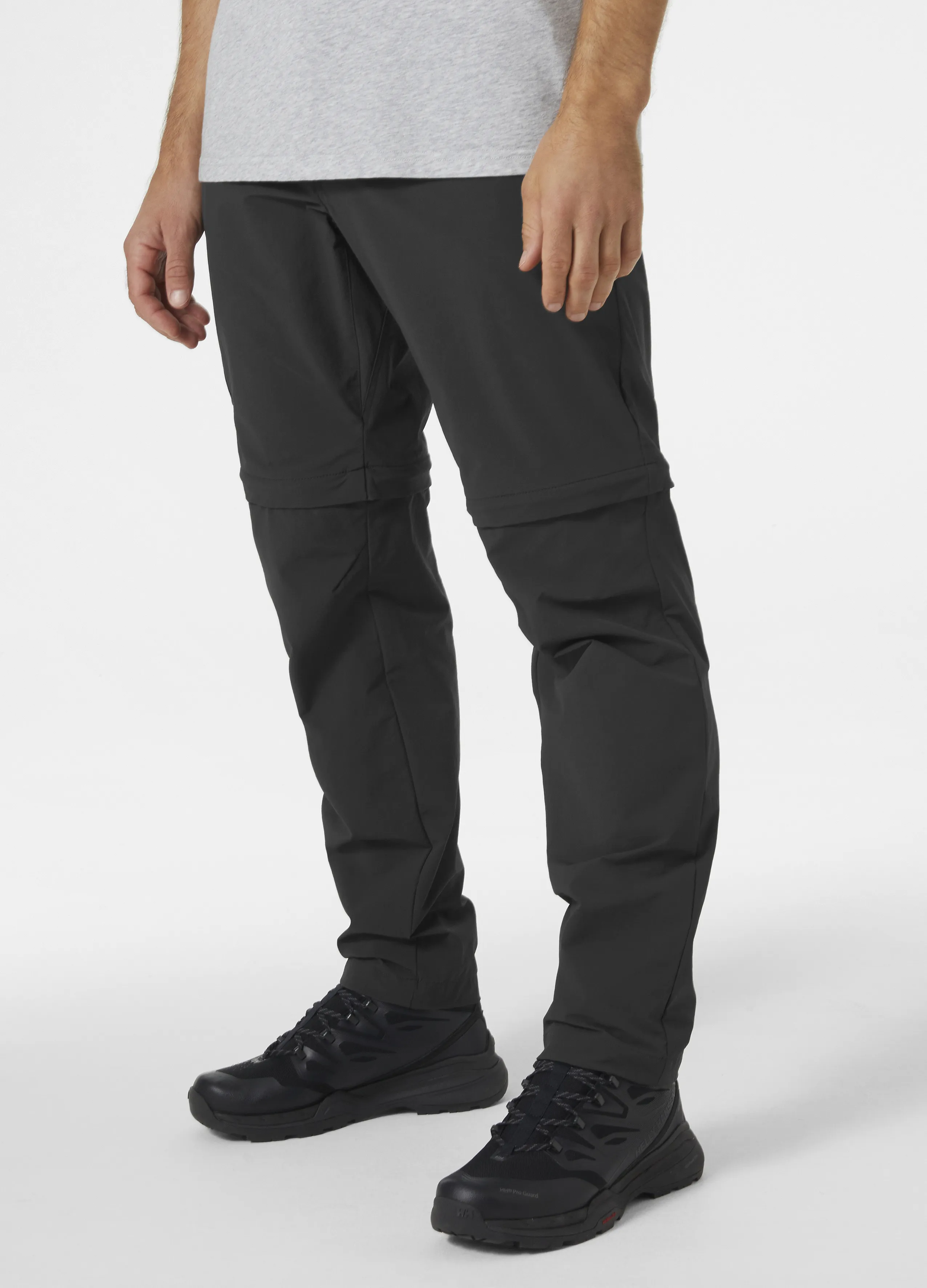 Helly Hansen Men's Brono Softshell Zip Off Pant Ebony | Buy Helly Hansen Men's Brono Softshell Zip Off Pant Ebony here