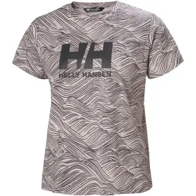 HELLY HANSEN-W HH LOGO T-SHIRT GRAPHIC 2.0 PINK CLOUD  - T-shirt