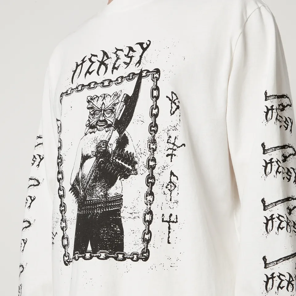 Heresy Heavy Cotton-Jersey T-Shirt - S | Coggles