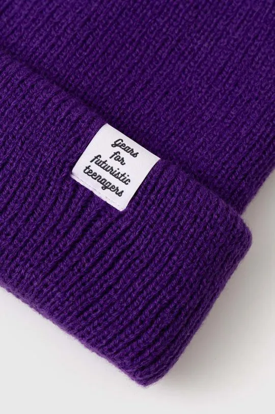 Human Made beanie Classic Beanie violet color HM26GD020