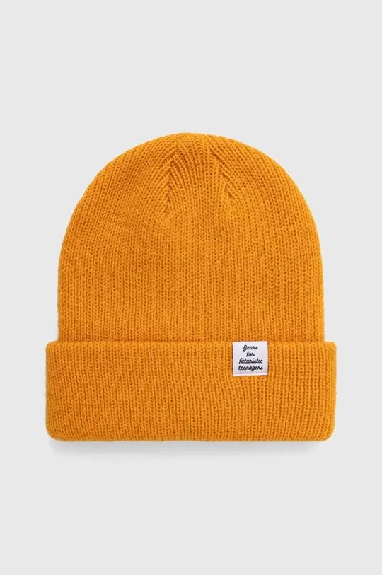 Human Made beanie Classic Beanie yellow color HM26GD020