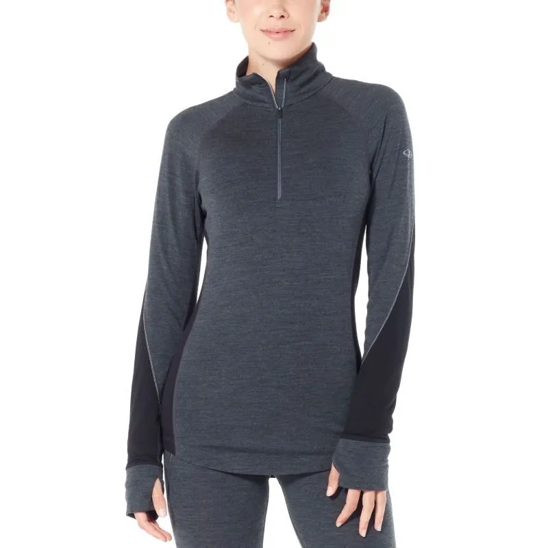 icebreaker  Bodyfitzone 260 Zone Long Sleeve Half Zip - Intimo lana merinos - Donna