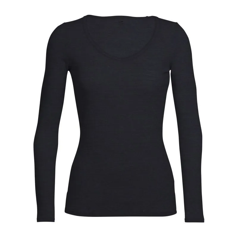 icebreaker  Siren Long Sleeve Sweetheart - Maglia merino - Donna