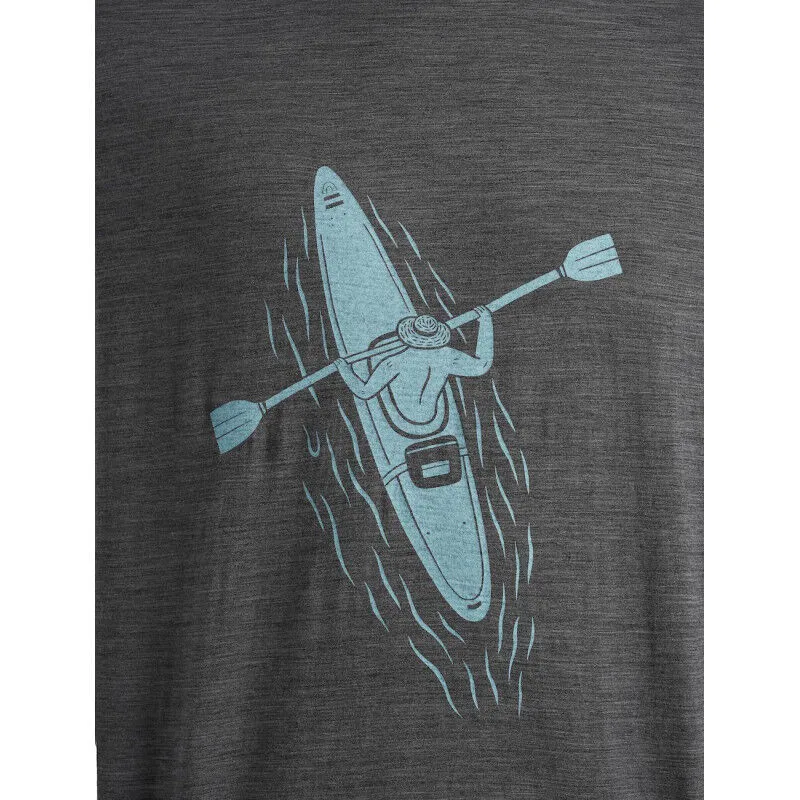 icebreaker  Tech Lite II SS Tee Paddle Lines - Maglia merino - Uomo