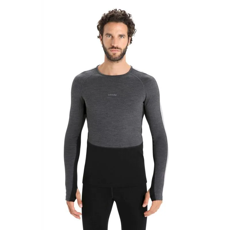 icebreaker  ZoneKnit 260 LS Crewe - Intimo lana merinos - Uomo