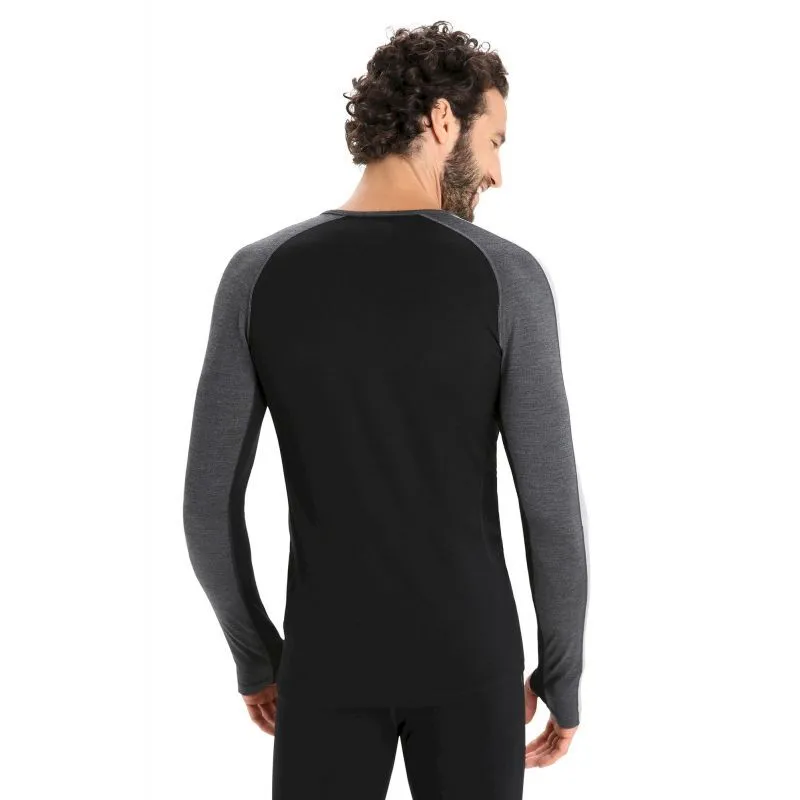 icebreaker  ZoneKnit 260 LS Crewe - Intimo lana merinos - Uomo