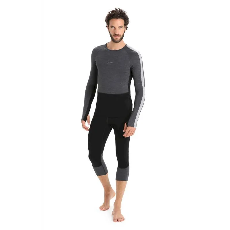 icebreaker  ZoneKnit 260 LS Crewe - Intimo lana merinos - Uomo