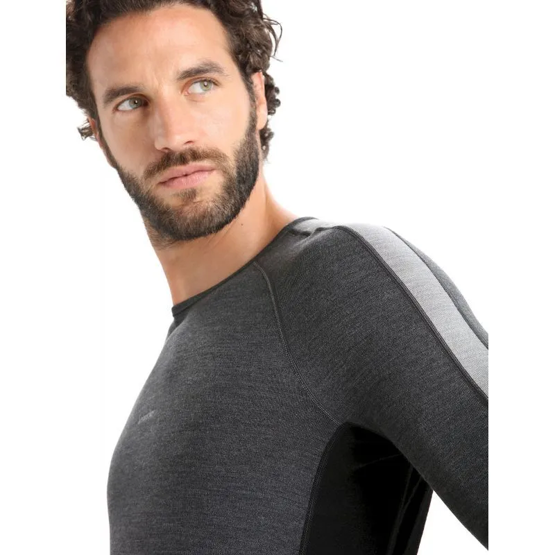 icebreaker  ZoneKnit 260 LS Crewe - Intimo lana merinos - Uomo