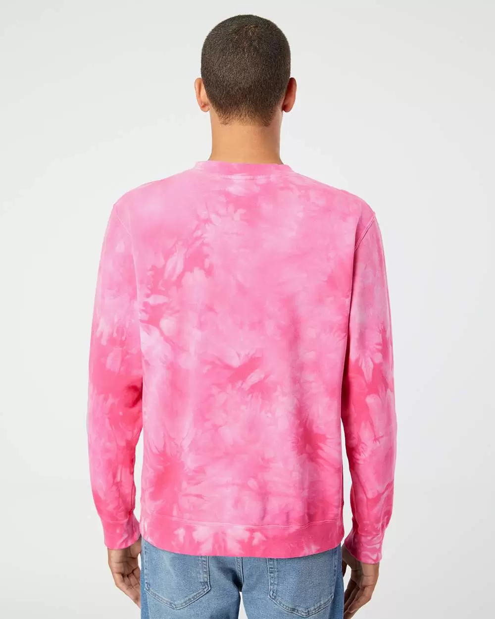 Independent Trading Co. PRM3500TD Midweight Tie-Dyed Sweatshirt SKU: PRM3500TD