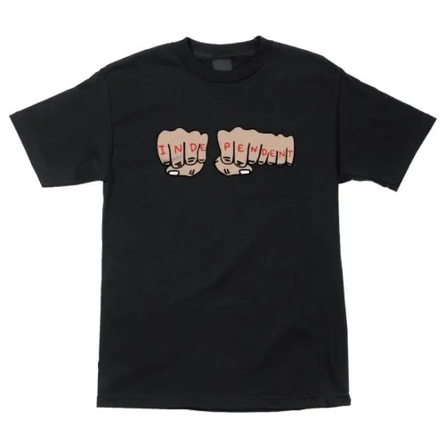 Independent x Toy Machine Fist T-Shirt Rep the best of both brand logos with this new collab from Toy Machine x Independent. The