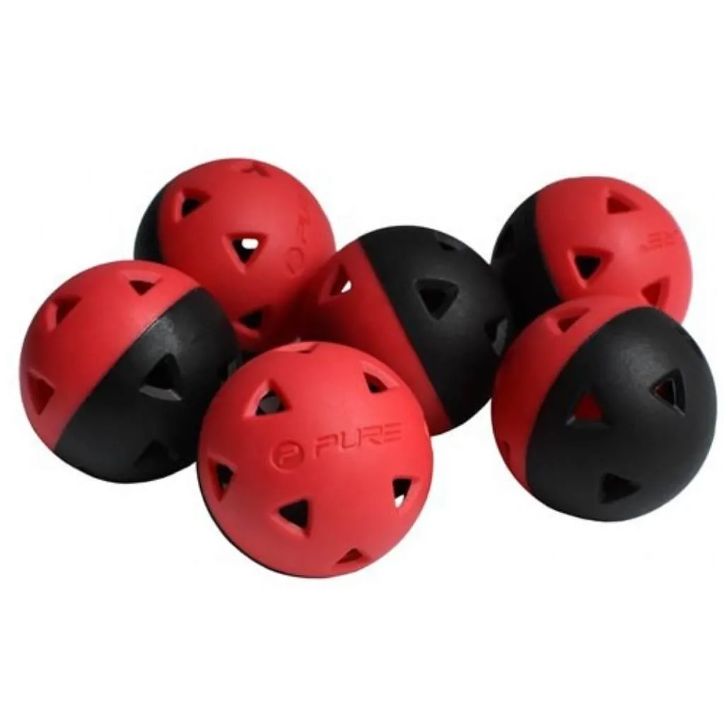 Indoor Impact Golfballs - 6 Stuks