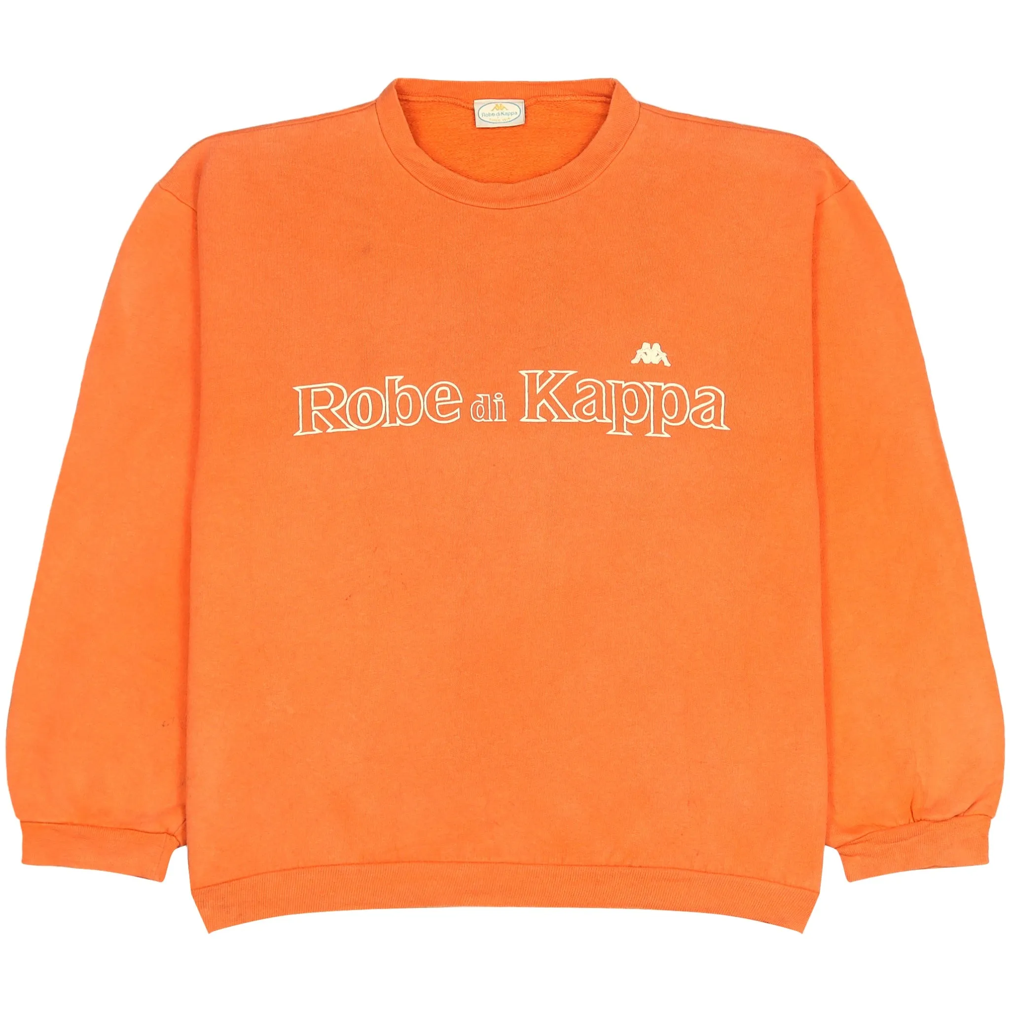 Kappa Robe Di Kappa Orange Sweatshirt