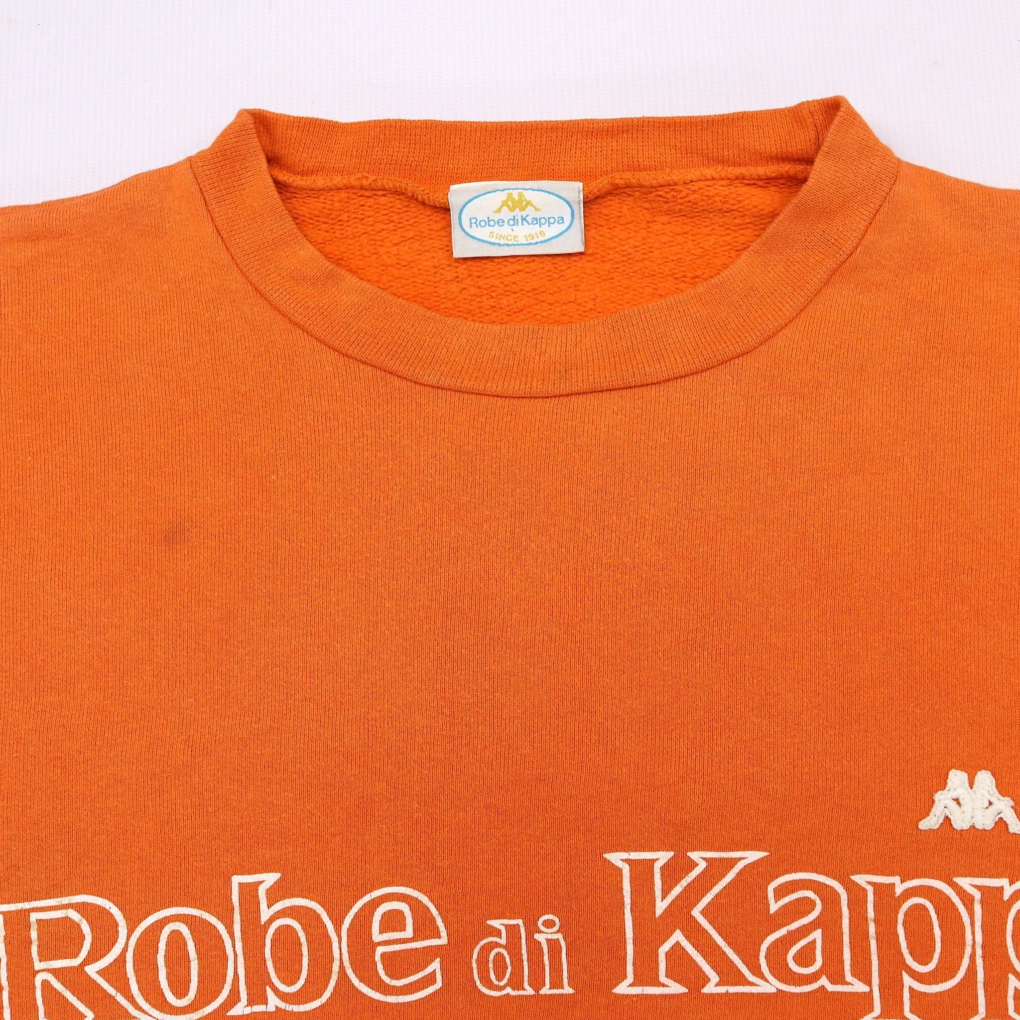 Kappa Robe Di Kappa Orange Sweatshirt