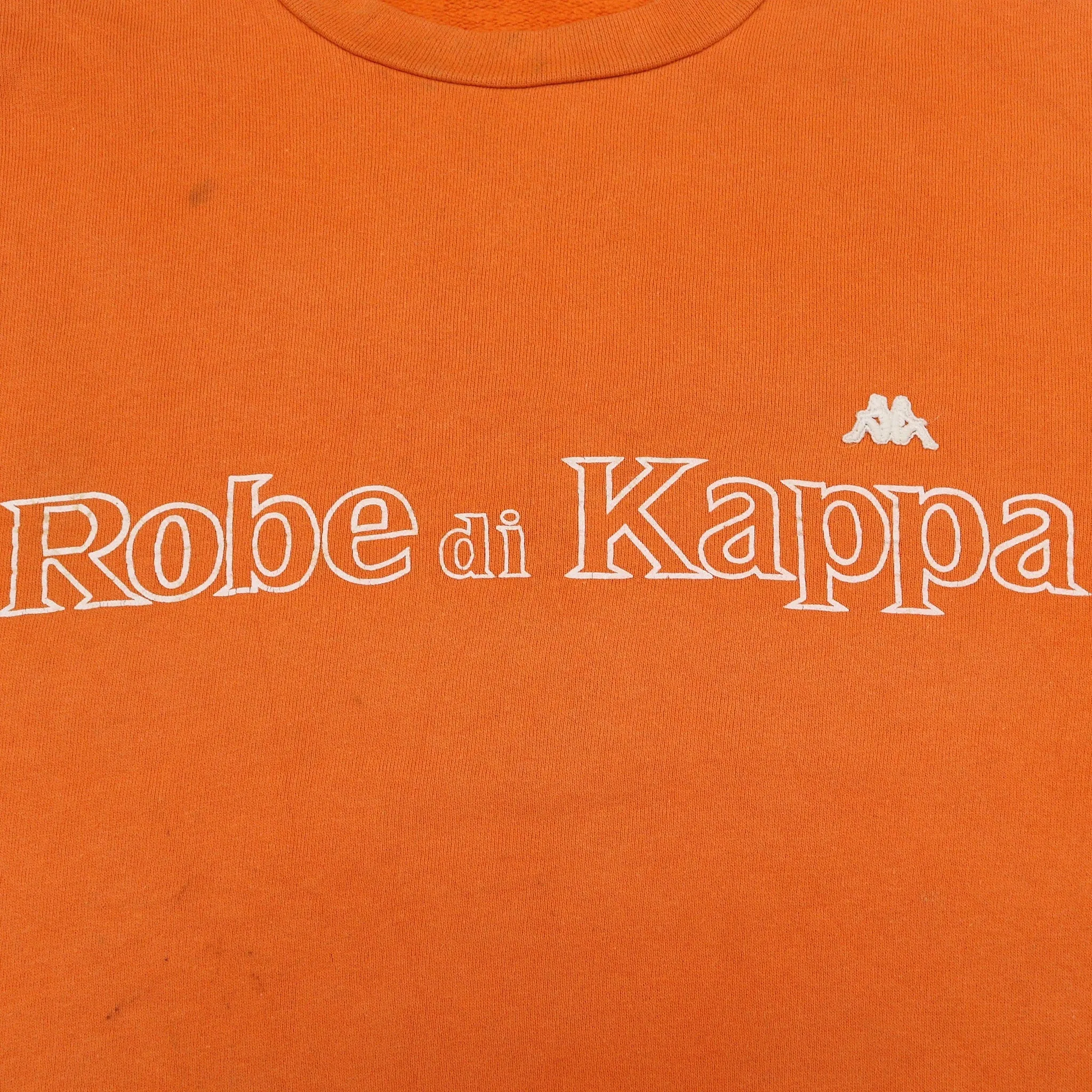 Kappa Robe Di Kappa Orange Sweatshirt