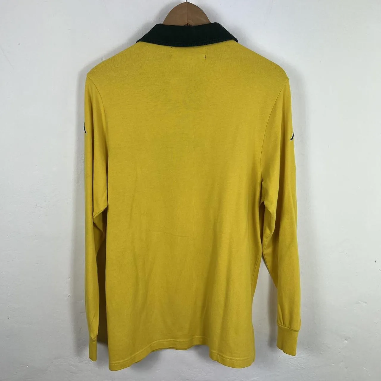 Kappa yellow rugby shirt medium