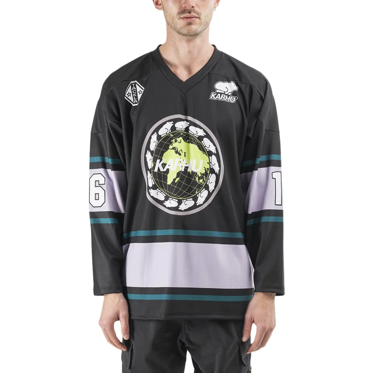 Karhu X Tackla Hockey Jersey (Black / Purple)