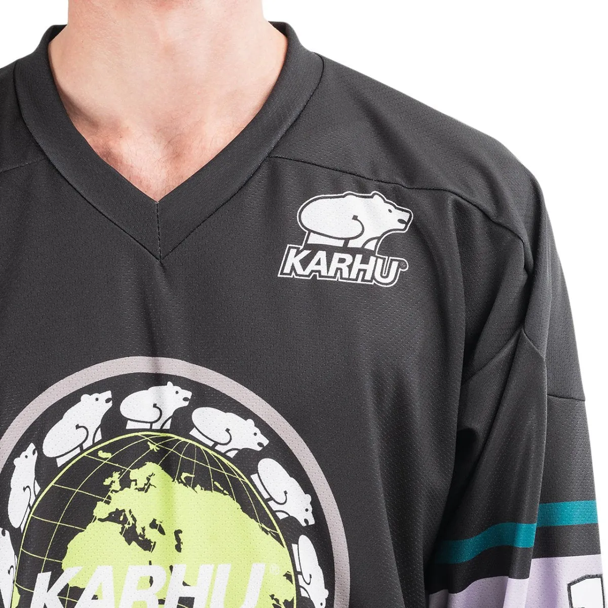 Karhu X Tackla Hockey Jersey (Black / Purple)