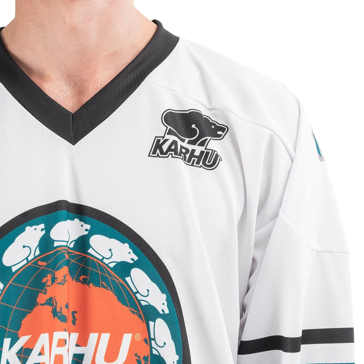 Karhu X Tackla Hockey Jersey (White / Green)