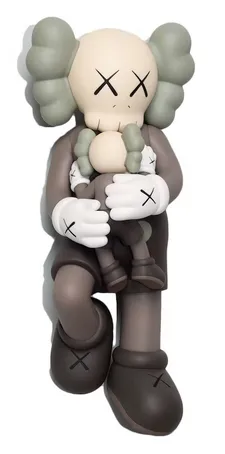 KAWS Holiday Singapore Figure Brown