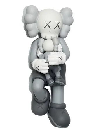 KAWS Holiday Singapore Figure Grey