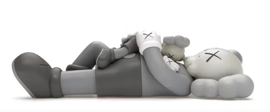 KAWS Holiday Singapore Figure Grey