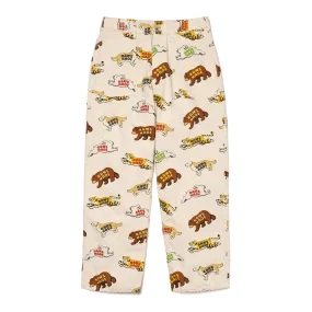 KAWS MADE ANIMAL PATTERNED PANTS