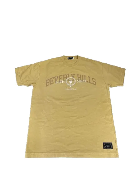 Kith Beverly Hills Tee Tan