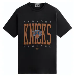 Kith New York Knicks Home Court Vintage Tee Black