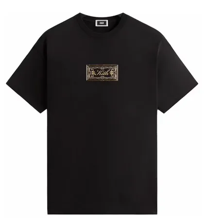 Kith Ornamental Script Tee Black