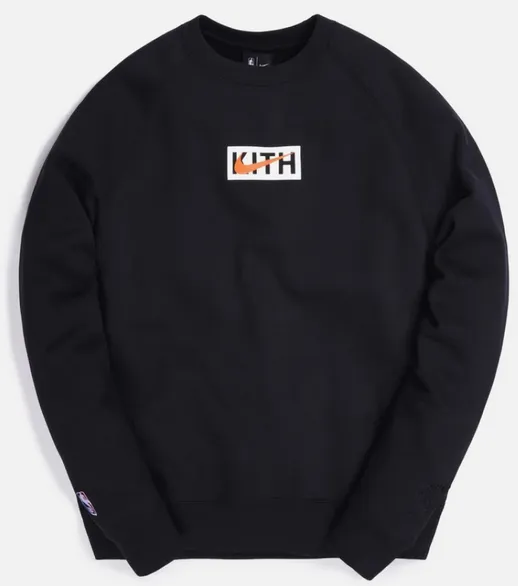 KITH×NIKE20AW New York Knicks Crewneck