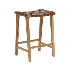 La Forma Calixta Timber Bar Stool