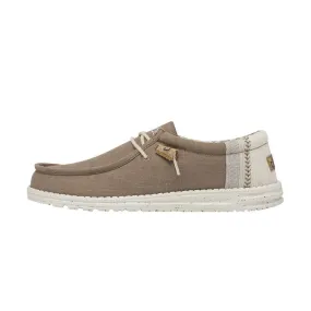 LOAFERS WALLY LINEN Man Natural Clay