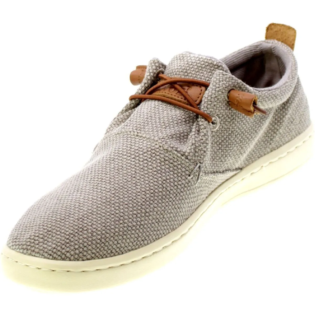 Mocassino Uomo Taupe  50100 Robbie Bold Fabric Taupe