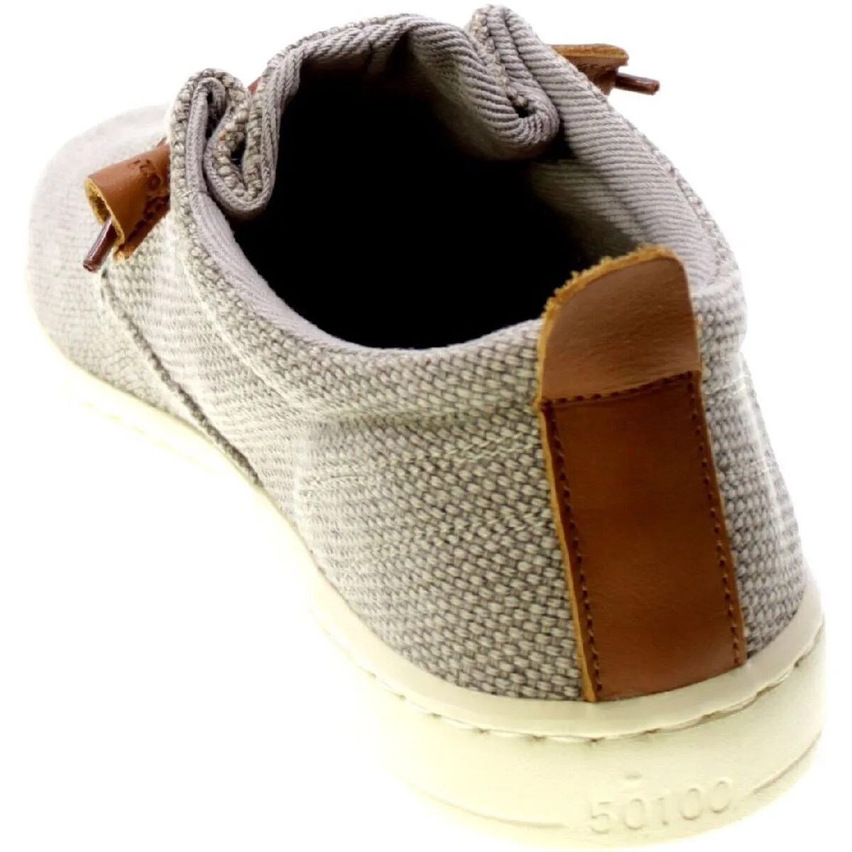 Mocassino Uomo Taupe  50100 Robbie Bold Fabric Taupe