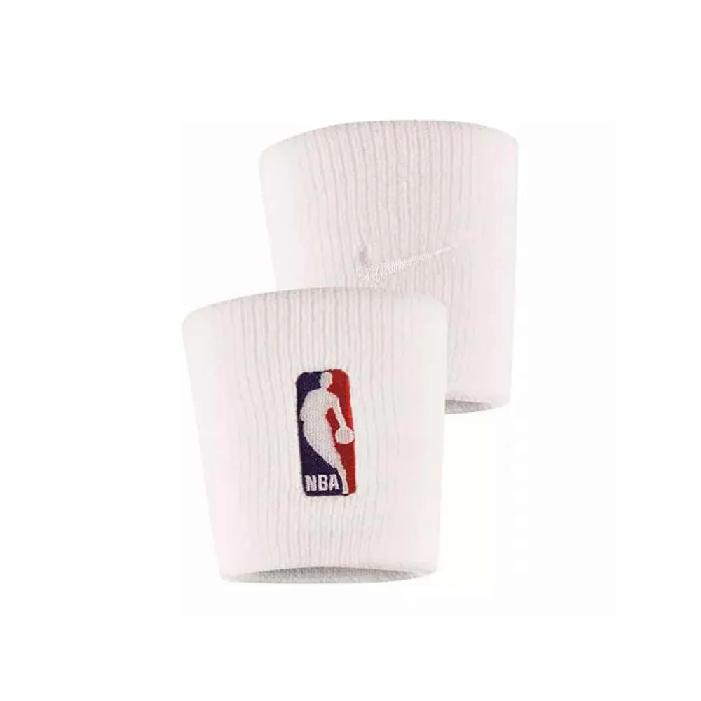 Muñequeras Nike NBA Elite White