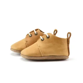 Natural - Low Top Oxfords - Soft Sole