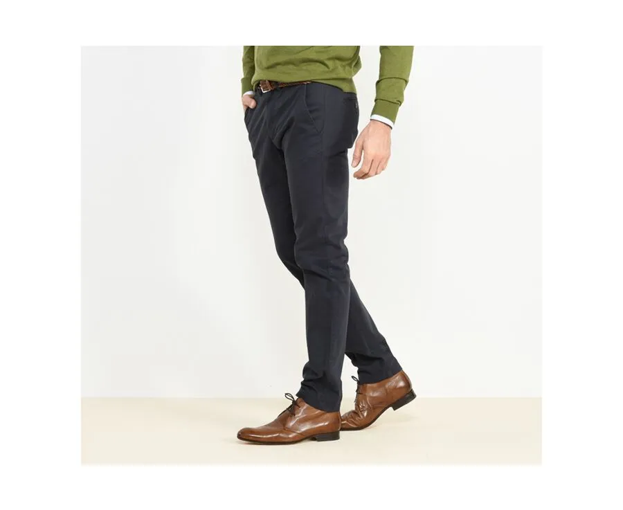 Navy Men's chinos - KYRK