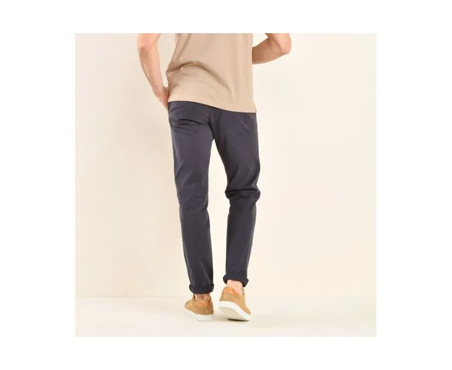 Navy Men's chinos - KYRK