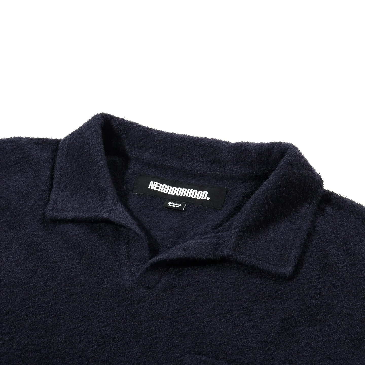 NEIGHBORHOOD PILE POLO NAVY