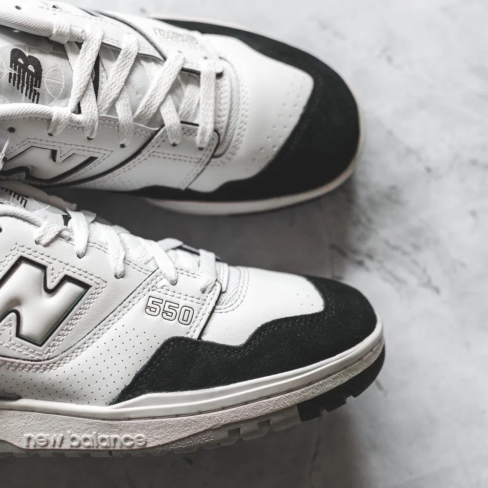 New Balance 550 White Black Rain Cloud