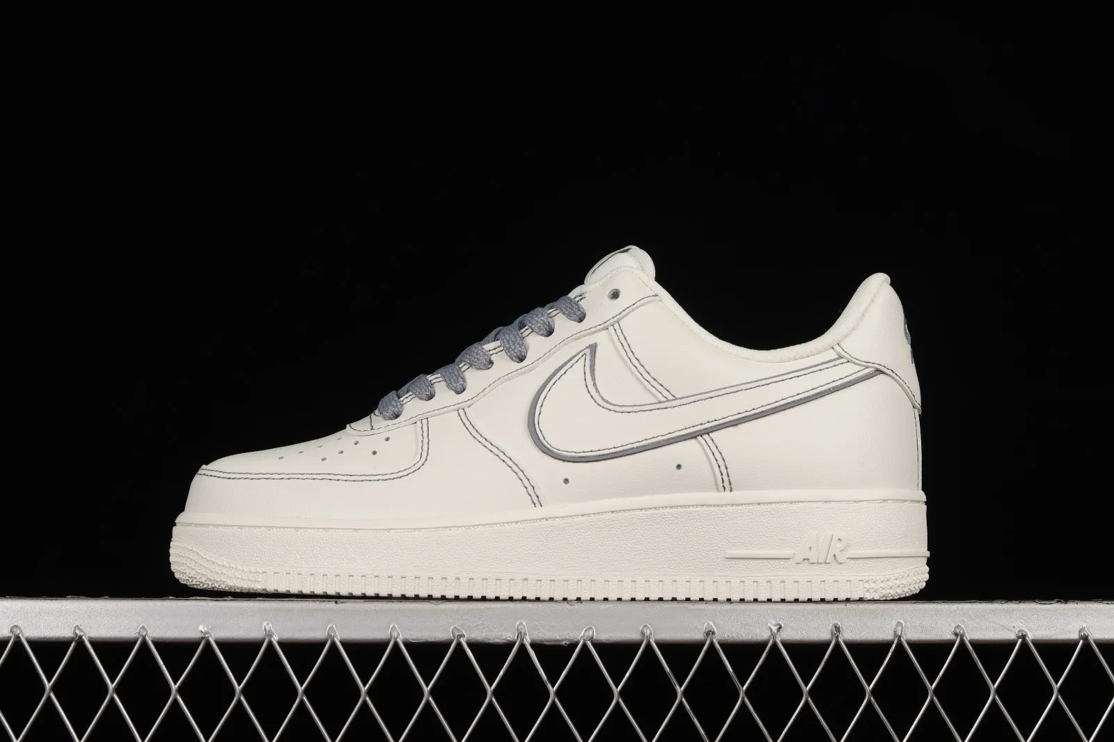 Nike Air Force 1 07 Low 3M Rice White Dark Grey 315122-606