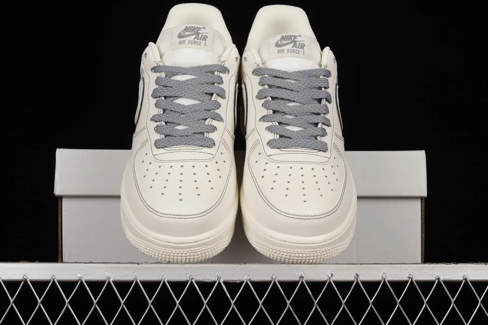 Nike Air Force 1 07 Low 3M Rice White Dark Grey 315122-606