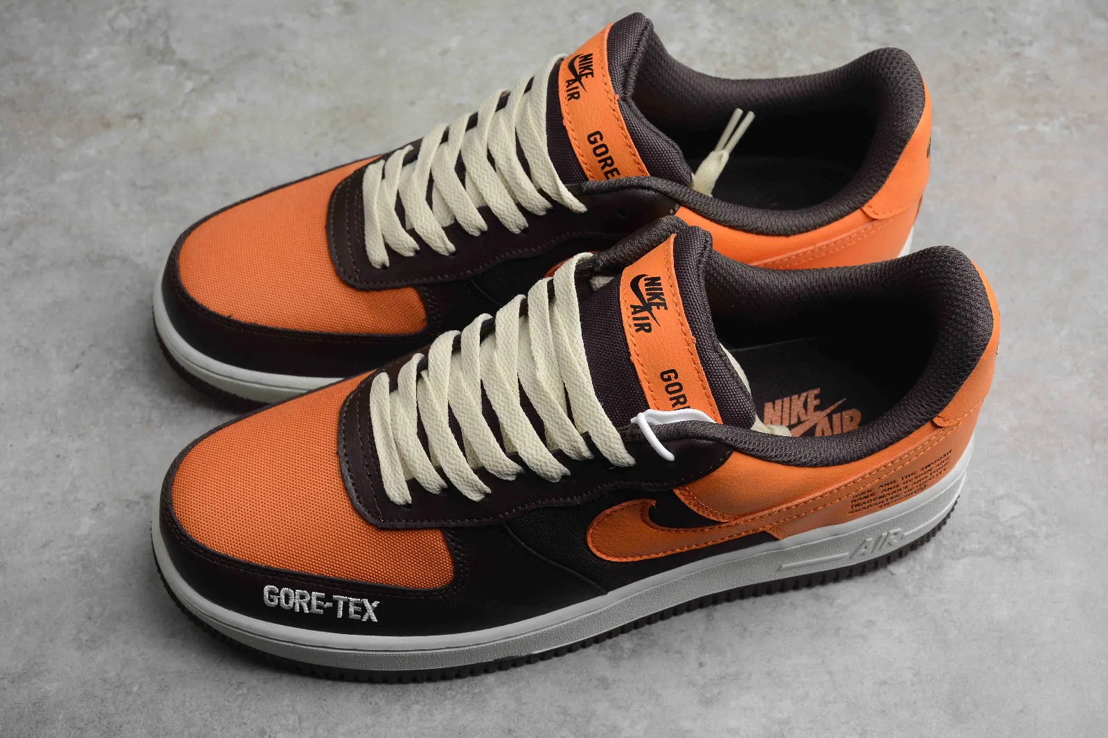 Nike Air Force 1 07 Low GORE-TEX Orange Brown White DD2760-220