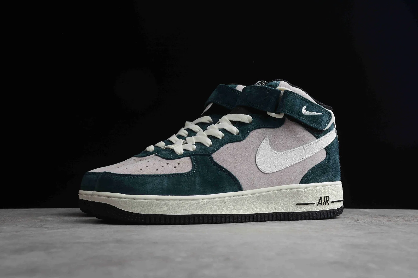 Nike Air Force 1 07 Mid Sail White Dark Green Grey DE6933-865