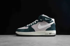 Nike Air Force 1 07 Mid Sail White Dark Green Grey DE6933-865