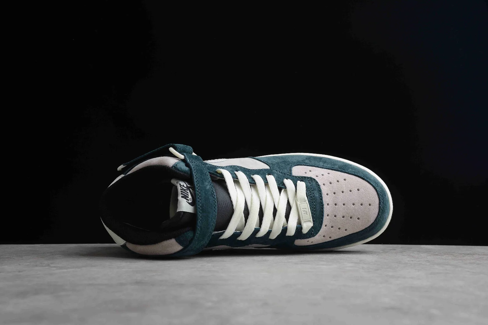 Nike Air Force 1 07 Mid Sail White Dark Green Grey DE6933-865